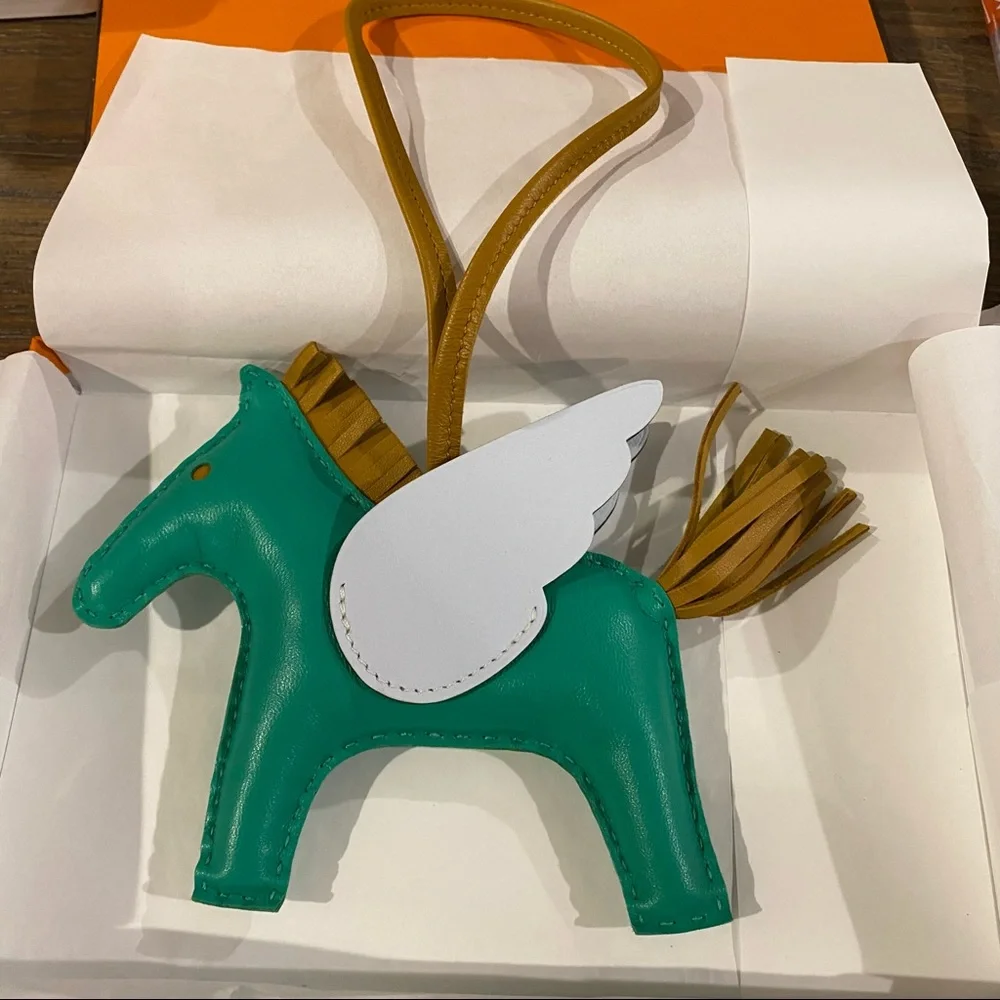 ❌SOLD❌Hermes Rodeo Pegase MM Bag Charm - Picture 2 of 4